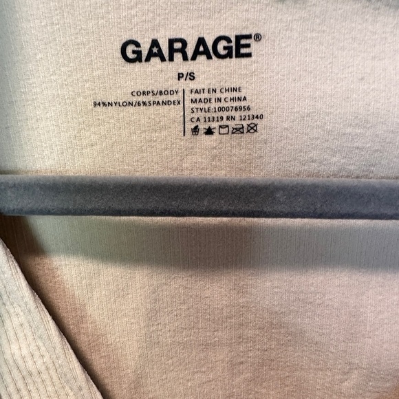 Garage women’s crop top, long sleeve size XS - Picture 4 of 8